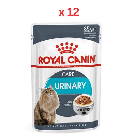 Royal Canin Feline Care Nutrition Urinary Care Wet Food Pouche (Pack Of 12) Cat Food "BAE" Charm Bracelet