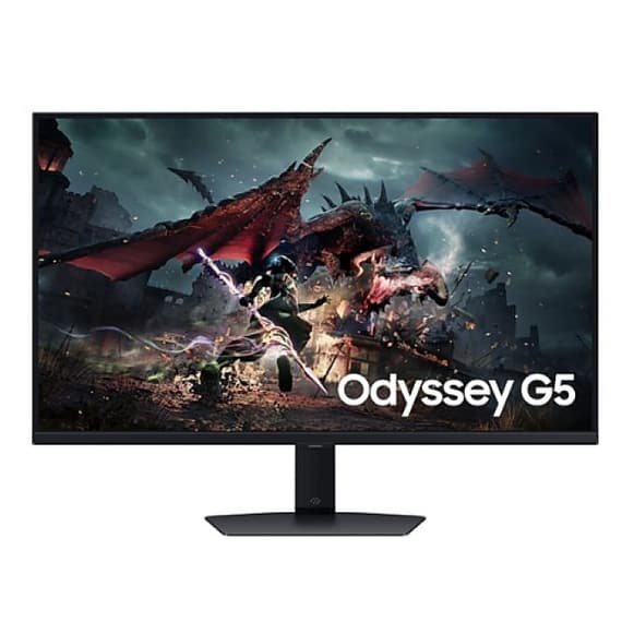 Samsung 32inch Odyssey G5 G50D QHD 2560 x 1440 Gaming Monitor, 1MS, 180Hz, HDMI, DP, Adjustable, Black – LS32DG502EMXUE Gaming Monitors "BAE" Charm Bracelet