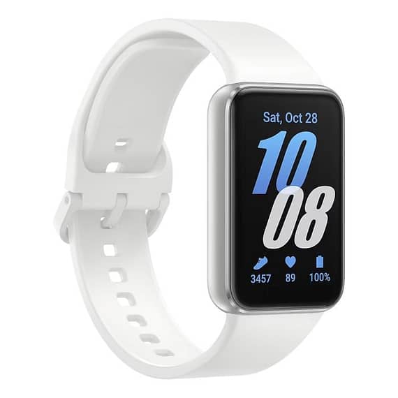 Samsung Galaxy Fit 3 With 1.6 Inch Display, White Electronics "BAE" Charm Bracelet