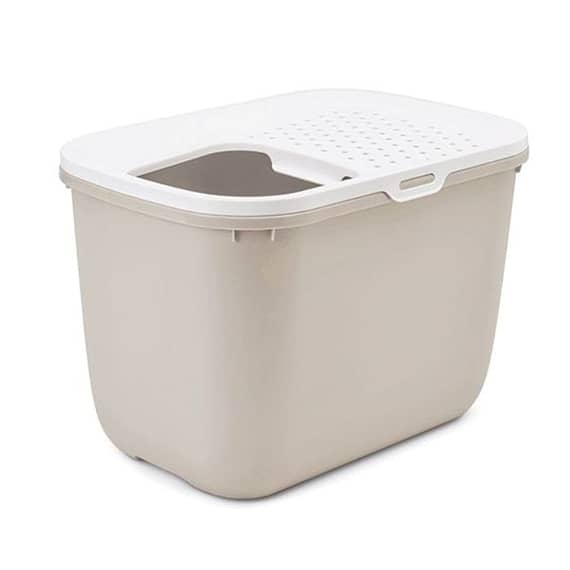 Savic Hop In Top Entry Cat Litter Tray – Mocca Litter & Housetraining "BAE" Charm Bracelet