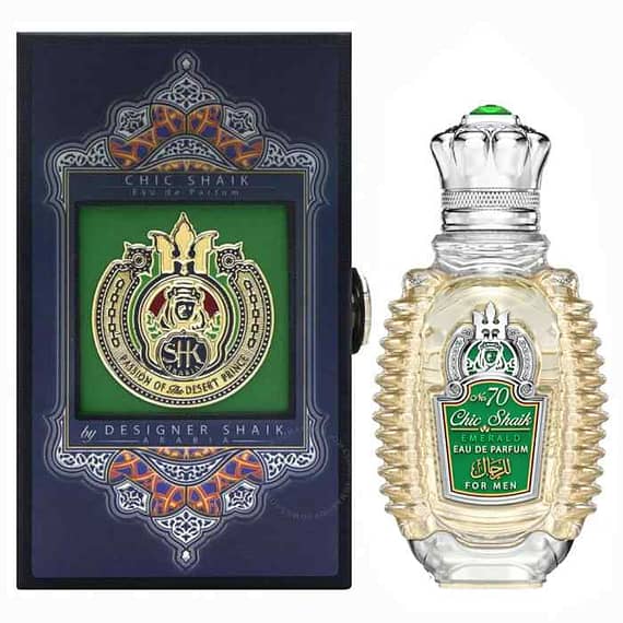 Shaik Chic No.70 (M) Edp 80ml Spy Men's Fragrance "BAE" Charm Bracelet