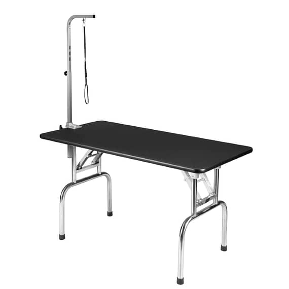 Shernbao Pet Grooming Folding Table – FT-813 -120cm(L) X 60cm(W) X 68cm(H) Grooming Supplies "BAE" Charm Bracelet