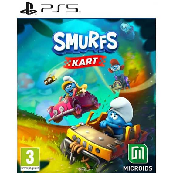 Smurfs Kart PS5 Games "BAE" Charm Bracelet