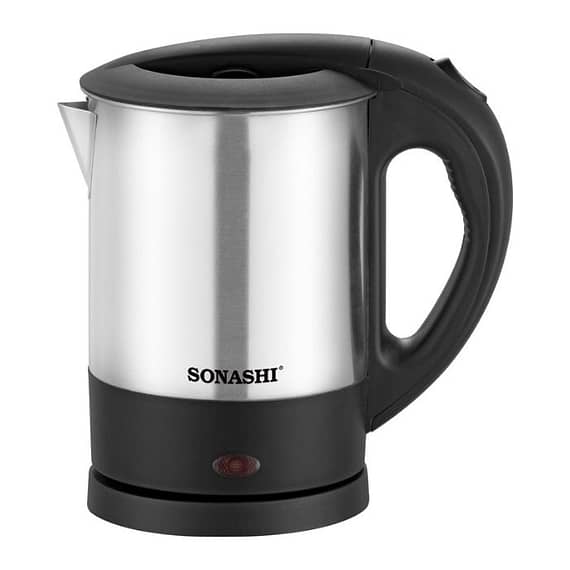 Sonashi 0.5l Stainless Steel Cordless Kettle – SKT-1001 Electric Kettle "BAE" Charm Bracelet