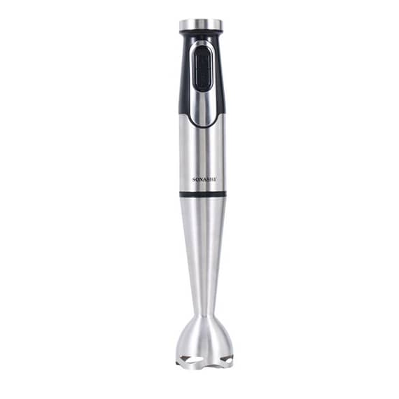 Sonashi 1000W Hand Blender With Stainless Steel Shaft Black-Silver – SHB-192 Blender & Mixer "BAE" Charm Bracelet