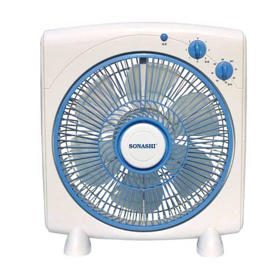 Sonashi 12Inch Box Fan SBF-7031 Fans & Air Purifier "BAE" Charm Bracelet