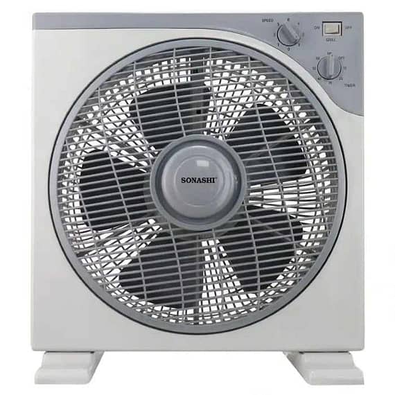 Sonashi 12inch Box Fan – SBF-7036 Fans & Air Purifier "BAE" Charm Bracelet