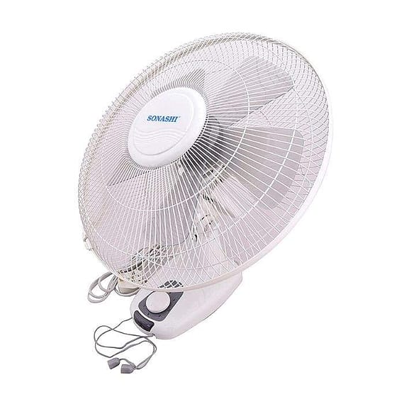 Sonashi 16 Inch Wall Fan With Remote Control SF-8007-WR Fans & Air Purifier "BAE" Charm Bracelet