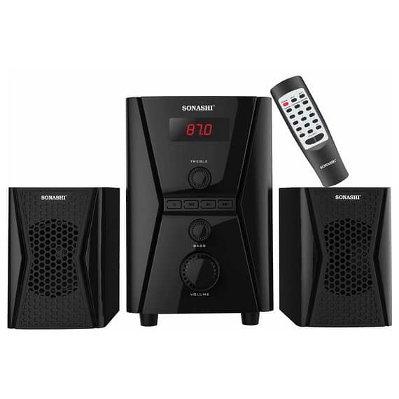 Sonashi 2.1 Ch Bluetooth Speaker With USB – Fm Radio & Karaoke Function – SHS-2116USRB Bluetooth Speakers "BAE" Charm Bracelet