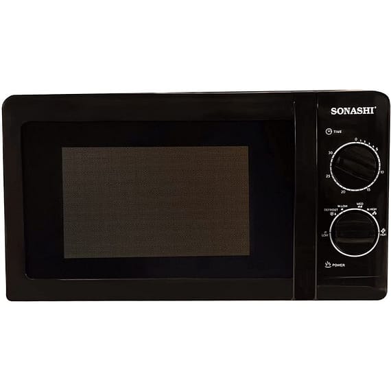 Sonashi 20 Liters Microwave Oven WithTurntable Glass Tray, Adjustable Temperature, Cooking End Signal, Pull Handle Door, Timer – SMO-920 Household "BAE" Charm Bracelet
