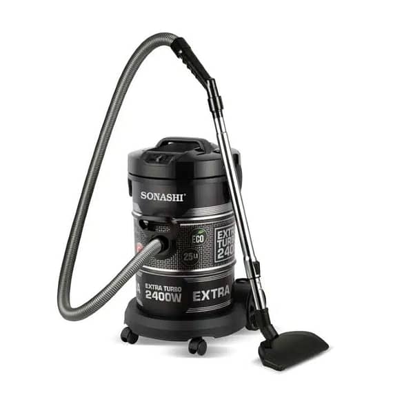 Sonashi 2400W 25L Drum Vacuum Cleaner Silver-Black – SVC-9029D Household "BAE" Charm Bracelet
