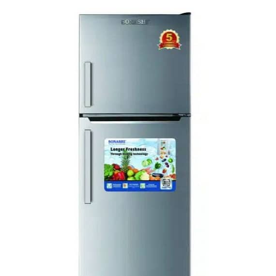 Sonashi 250 Litres Double Door Refrigerator Metalic Gray Frost Free 46kg Household "BAE" Charm Bracelet