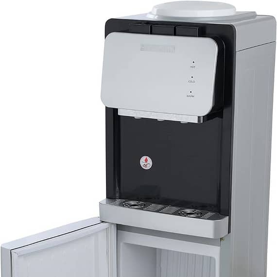 Sonashi 3 Tap Hot And Cold Free Standing Water Dispenser With Refrigerator Cabinet – SWD-53 Household "BAE" Charm Bracelet