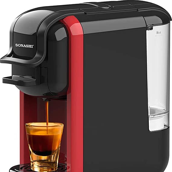 Sonashi 3 in 1 Multifunction Espresso Coffee Machine, (SCM-4969) Coffee Makers "BAE" Charm Bracelet