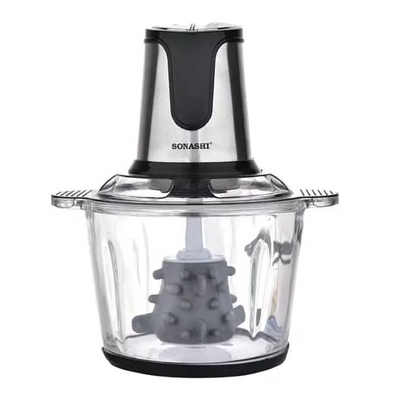 Sonashi 3L Quad Blade Glass Chopper,500W – SMC-23G Blender & Mixer "BAE" Charm Bracelet