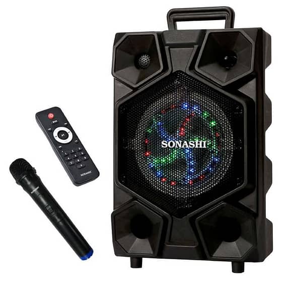 Sonashi 8inch Rechargeable Speaker 4kg – SPS-7908R Electronics "BAE" Charm Bracelet