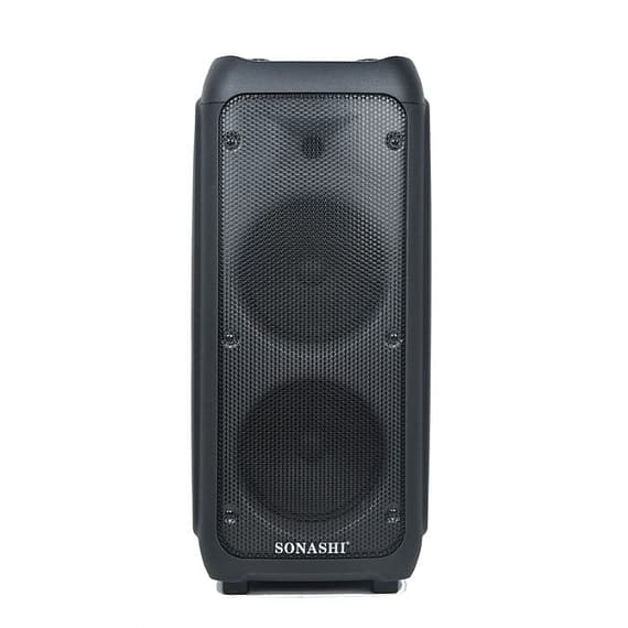 Sonashi Dual 8-Inch Rechargeable Bluetooth Speaker – SPS-8018RT Electronics "BAE" Charm Bracelet