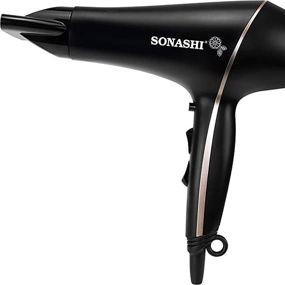 Sonashi Hair Dryer, Black – SHD-5004 Household "BAE" Charm Bracelet
