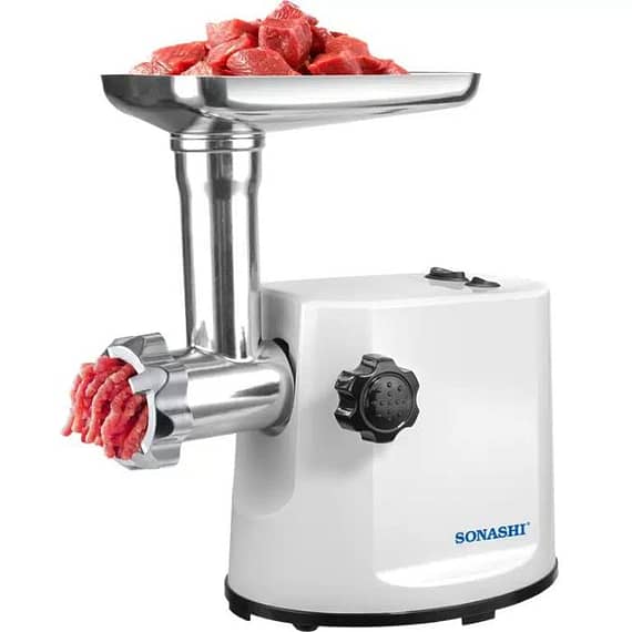 Sonashi Meat Grinder White – SMG-022N Food Processors "BAE" Charm Bracelet