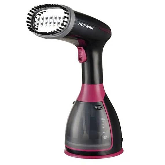 Sonashi Portable Handheld Garment Steamer Black-Pink – SGS-327 Household "BAE" Charm Bracelet