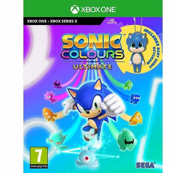Sonic Colours Ultimate Launch Edition Xbox Series X Games "BAE" Charm Bracelet