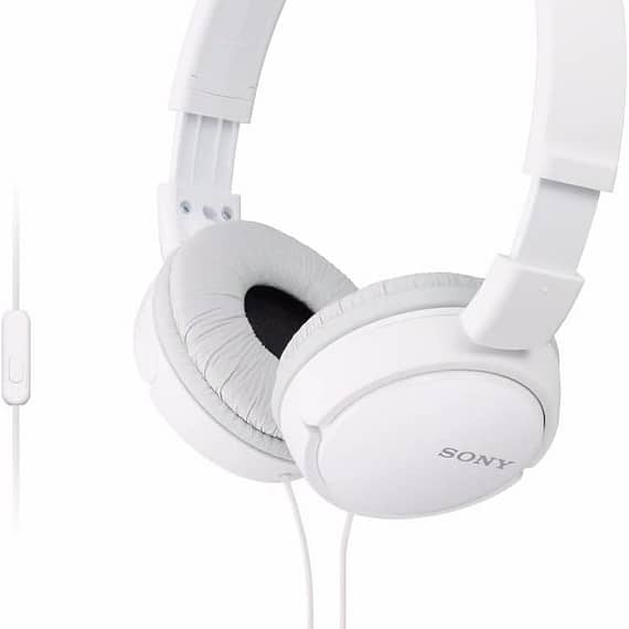 Sony Extra Bass Smartphone Headset White MDR-ZX110AP Electronics "BAE" Charm Bracelet