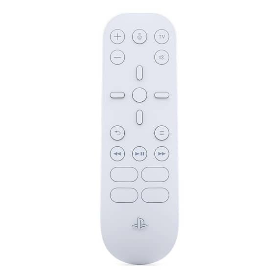 Sony Media Remote for PlayStation PS5, White Controllers "BAE" Charm Bracelet