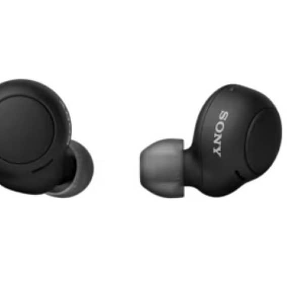 Sony WF-C500 Truly Wireless Noise Canceling in-Ear Bluetooth Earbuds – Black Electronics "BAE" Charm Bracelet