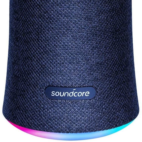 Soundcore Flare 2 Bluetooth Speaker, Blue Bluetooth Speakers "BAE" Charm Bracelet
