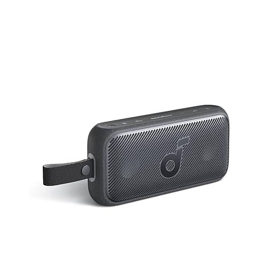 Soundcore Motion 300 Wireless Hi-Res Portable Speaker Black Bluetooth Speakers "BAE" Charm Bracelet