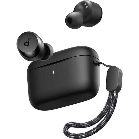 Soundcore by Anker A20i True Wireless Earbuds Black Electronics "BAE" Charm Bracelet