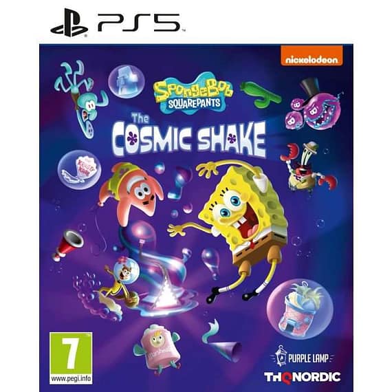 Sponge Bob Square Pants The Cosmic Shake Playstation5 Games "BAE" Charm Bracelet