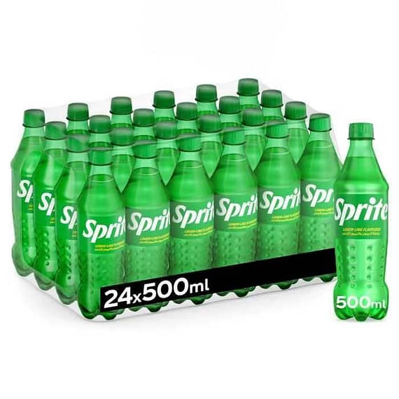 Sprite Carbonated Drink 24x500Ml Carton Beverages "BAE" Charm Bracelet