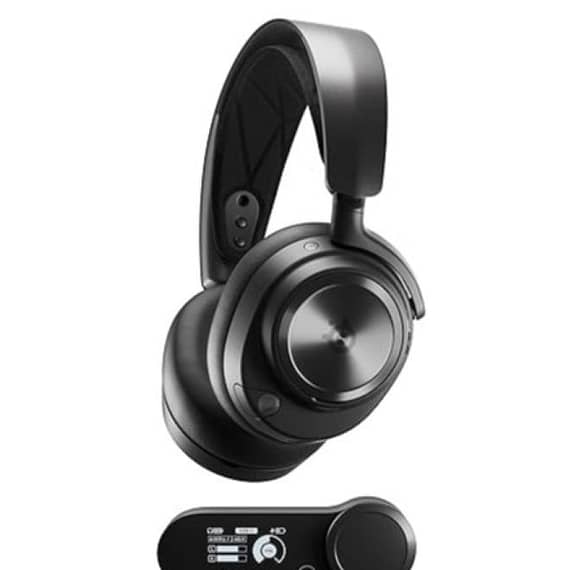 SteelSeries Arctis Nova Pro Active Noise-Cancelling Wireless Gaming Headset – Black Gaming & Consoles "BAE" Charm Bracelet