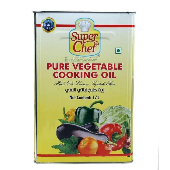 Super Chef Pure Vegetable Cooking Oil 17Ltr Dry Food "BAE" Charm Bracelet