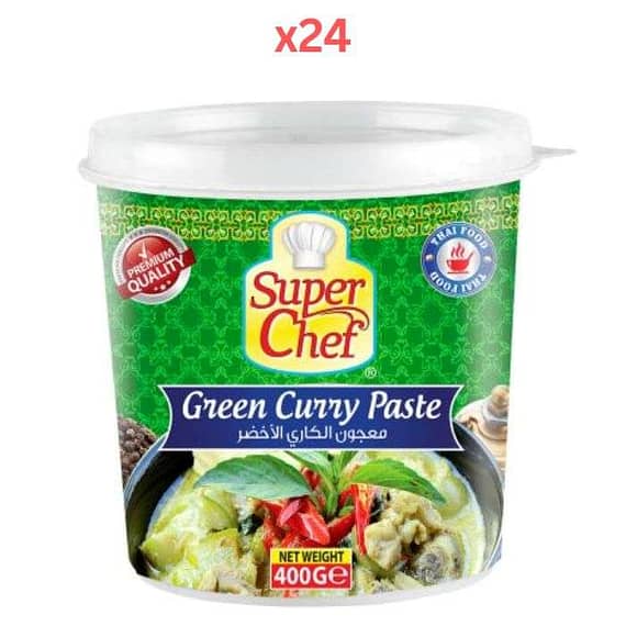 Super Chef Red Curry Paste 400Gm (Pack Of 24) Dry Food "BAE" Charm Bracelet