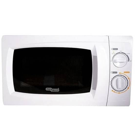 Super General 20Liters Microwave Oven, White – SGMM921 Household "BAE" Charm Bracelet