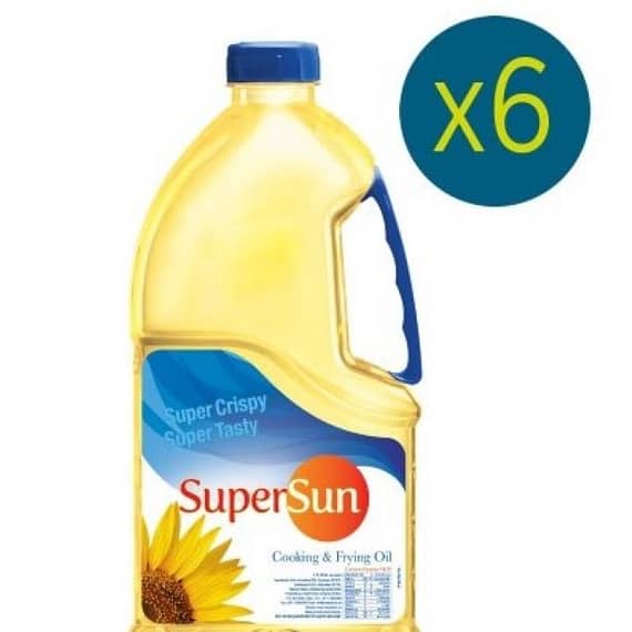 Supersun Cooking Oil 1.5Ltr x 6 Pcs Food Cupboard "BAE" Charm Bracelet