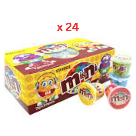 Swiss Plus Mi & Ni Chocolate Bean 7 Grams Box Of 24 Confectionery "BAE" Charm Bracelet