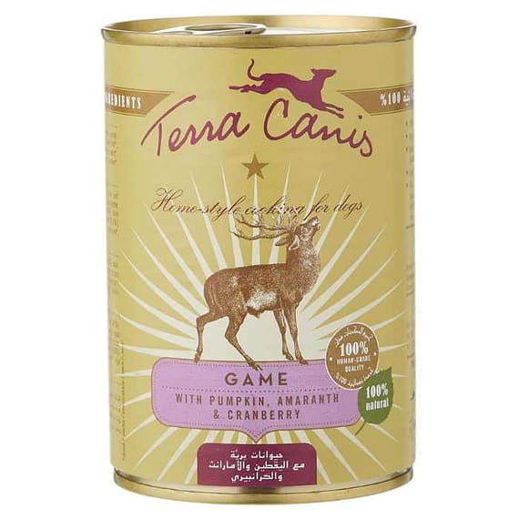 Terra Canis Classic Game Venison Dog Wet Food – 400G X 6 Dog Food "BAE" Charm Bracelet