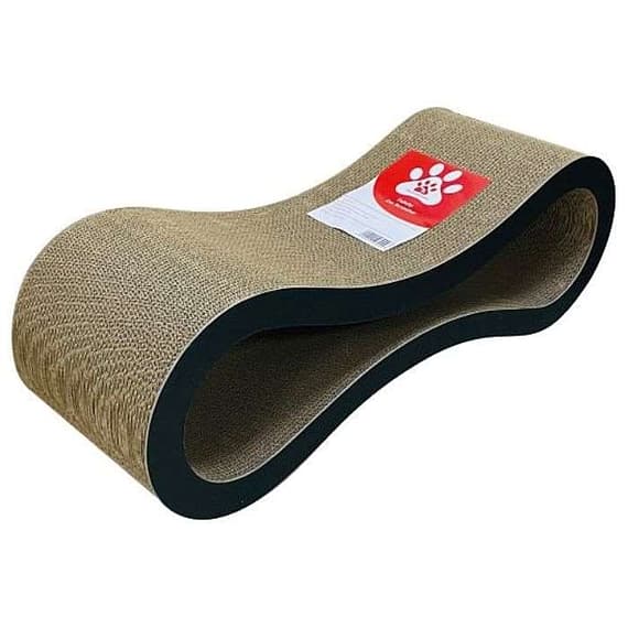 Thunder Paws Felicity Cardboard Cat Scratcher – 86X27X28Cm Cat scratcher & Post "BAE" Charm Bracelet