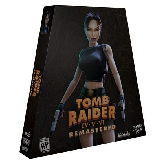 Tomb Raider IV-VI Remastered Collector's Edition PlayStation4 Collector's Edition "BAE" Charm Bracelet