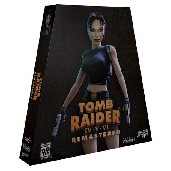 Tomb Raider IV-VI Remastered Collector's Edition Xbox Series X Collector's Edition "BAE" Charm Bracelet