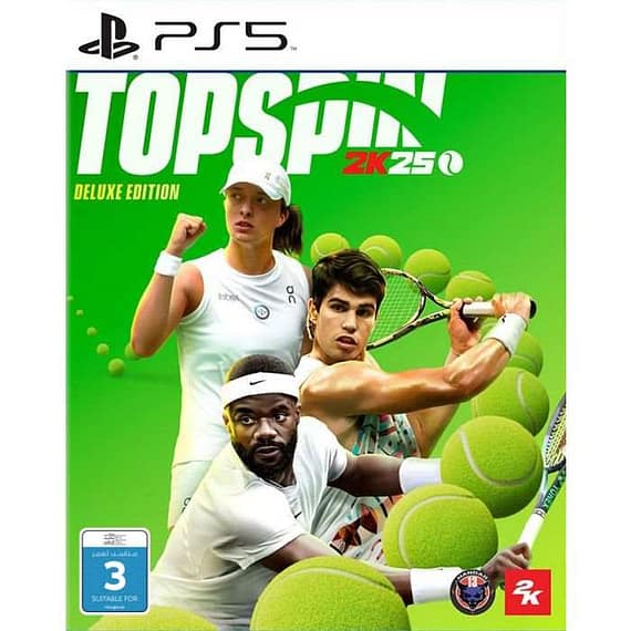 Topspin 2K25 Deluxe Edition Playstation5 Games "BAE" Charm Bracelet