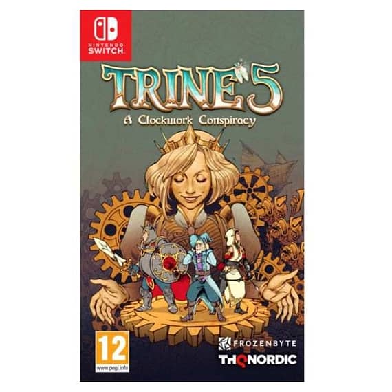 Trine 5: A Clockwork Conspiracy Nintendo Switch Games "BAE" Charm Bracelet