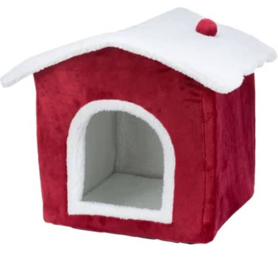 Trixie Christmas Nevio Cave For Dogs Red 35X45X38CM Beds & Cushions "BAE" Charm Bracelet