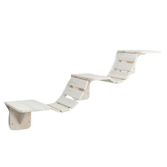 Trixie Climbing Ladder For Wall Mounting For Cats – White 150X30Cm Cats Accessories "BAE" Charm Bracelet