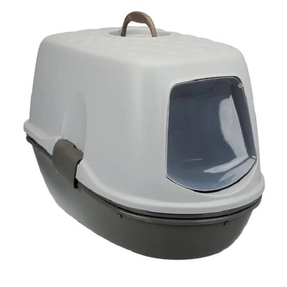 Trixie Hooded Berto Threepart Cat Litter Tray – Taupe – 39X42X59Cm Litter & Housetraining "BAE" Charm Bracelet
