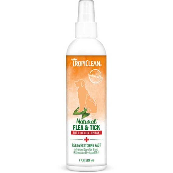 Tropiclean Flea & Tick Bite Relief Spray 8z Grooming Supplies "BAE" Charm Bracelet