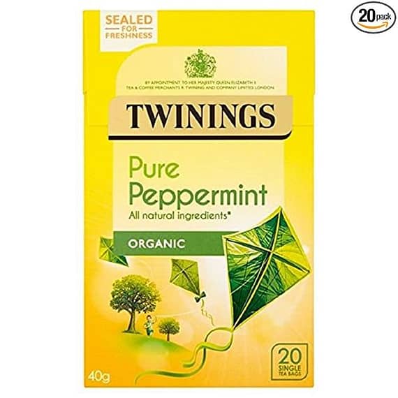 Twinings Pure Peppermint – 6 x 20 Bags Beverages "BAE" Charm Bracelet